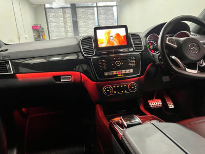 Crzcar free shipping 1920*720 Mercedes Benz GLE GLS NTG5.0 2015-2018  9'' 12.3'' Android Touch Screen Built-in Wireless Apple CarPlay  Android Auto