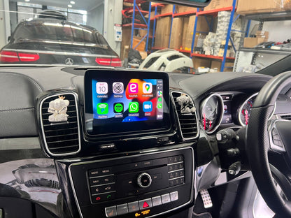 Crzcar free shipping 1920*720 Mercedes Benz GLE GLS NTG5.0 2015-2018  9'' 12.3'' Android Touch Screen Built-in Wireless Apple CarPlay  Android Auto
