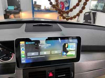 Crzcar free shipping 1920*720 Mercedes Benz GLK X204 LHD NTG4.0 2008-2012 10.25″ 12.3'' Android Touch Screen Built-in Wireless Apple CarPlay  Android Auto