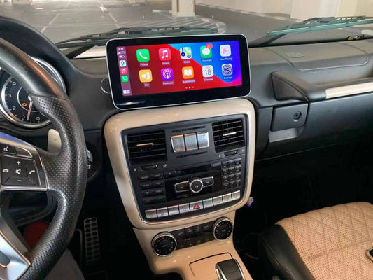 Crzcar free shipping 1920*720 Mercedes Benz G Class W641 2013-2015 NTG4.5 10.25″ 12.3'' Android Touch Screen Built-in Wireless Apple CarPlay  Android Auto