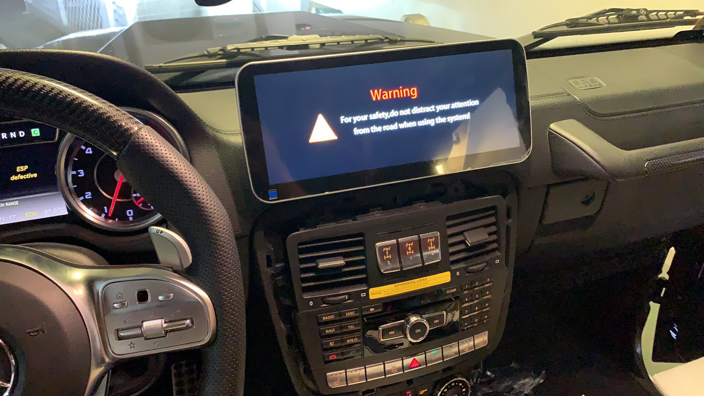 Crzcar free shipping 1920*720 Mercedes Benz G Class W641 2013-2015 NTG4.5 10.25″ 12.3'' Android Touch Screen Built-in Wireless Apple CarPlay  Android Auto