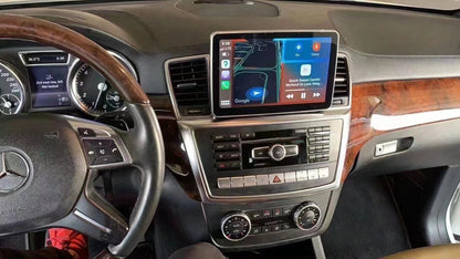 Crzcar free shipping 1920*720 Mercedes Benz ML GL NTG4.5 2013-2015 9'' 12.3'' Android Touch Screen Built-in Wireless Apple CarPlay  Android Auto