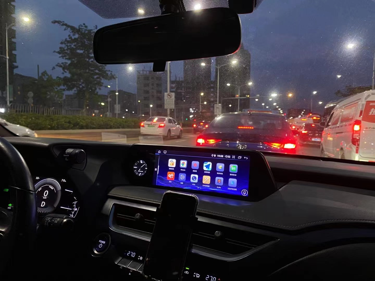 Crzcar free shipping 1920*720 10.25'' Android Touch Screen for LEXUS UX 2018 2019 2020 2021 2022 OEM FIT REPLACEMENT| GPS | WIFI | BT | Built-in Wireless Apple CarPlay  Android Auto