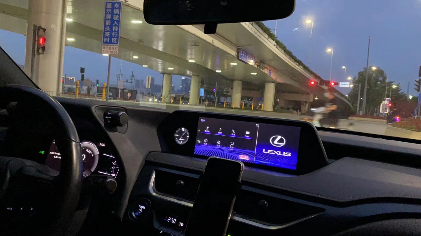 Crzcar free shipping 1920*720 10.25'' Android Touch Screen for LEXUS UX 2018 2019 2020 2021 2022 OEM FIT REPLACEMENT| GPS | WIFI | BT | Built-in Wireless Apple CarPlay  Android Auto