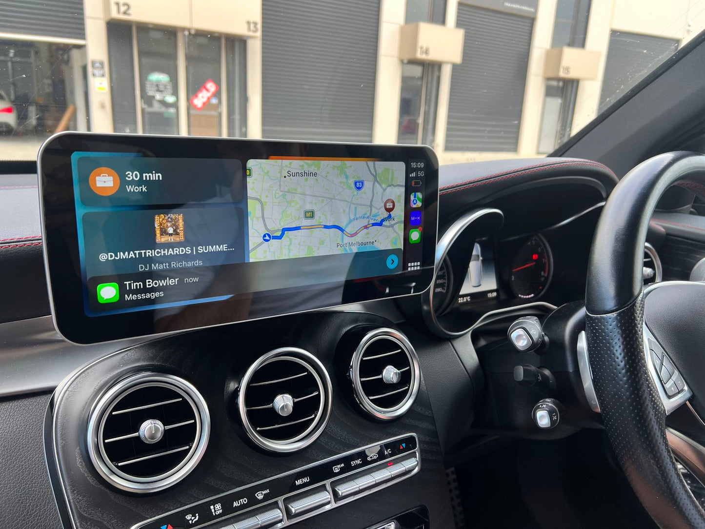 Crzcar free shipping 1920*720 Mercedes Benz C class W205 2015-2018 NTG5.0 10.25″ 12.3'' Android Touch Screen Built-in Wireless Apple CarPlay Android Auto