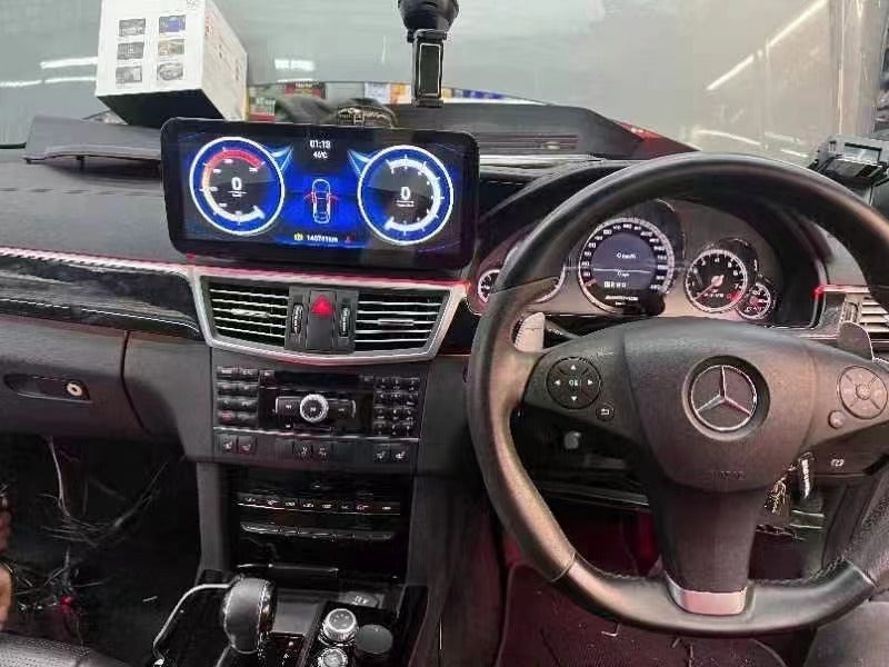 Crzcar free shipping 1920*720 Mercedes Benz E class W212 RHD NTG4.0 10.25″ 12.3'' Android Touch Screen Built-in Wireless Apple CarPlay Android Auto