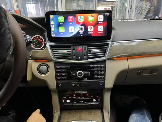 Crzcar free shipping 1920*720 Mercedes Benz E class W212 NTG5.0 10.25″ 12.3'' Android Touch Screen Built-in Wireless Apple CarPlay Android Auto