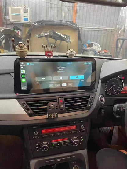 Crzcar free shipping 1920*720 quaclomm BMW X1 E84 NON CIC OEM FIT REPLACEMENT 10.25″ 12.3'' Android Touch Screen Built-in Wireless Apple CarPlay Android Auto