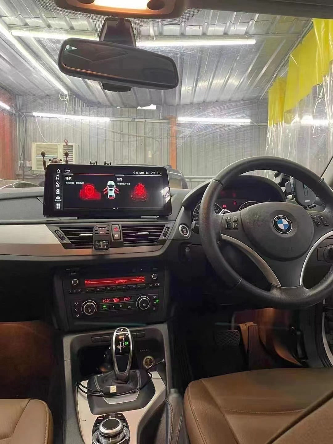 Crzcar free shipping 1920*720 quaclomm BMW X1 E84 NON CIC OEM FIT REPLACEMENT 10.25″ 12.3'' Android Touch Screen Built-in Wireless Apple CarPlay Android Auto