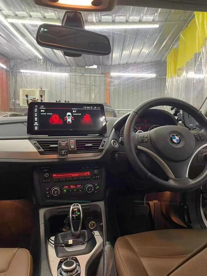 Crzcar free shipping 1920*720 quaclomm BMW X1 E84 NON CIC OEM FIT REPLACEMENT 10.25″ 12.3'' Android Touch Screen Built-in Wireless Apple CarPlay Android Auto