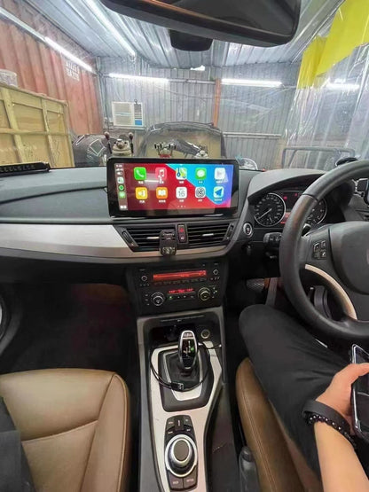 Crzcar free shipping 1920*720 quaclomm BMW X1 E84 NON CIC OEM FIT REPLACEMENT 10.25″ 12.3'' Android Touch Screen Built-in Wireless Apple CarPlay Android Auto