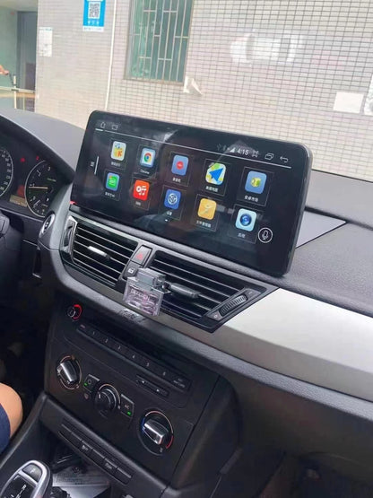 Crzcar free shipping 1920*720 quaclomm BMW X1 E84 NON CIC OEM FIT REPLACEMENT 10.25″ 12.3'' Android Touch Screen Built-in Wireless Apple CarPlay Android Auto