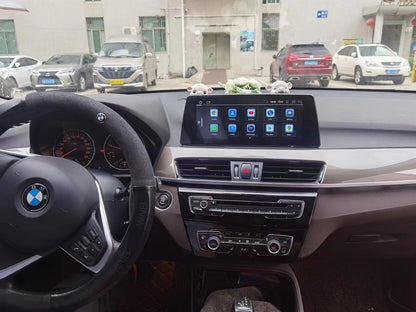 Crzcar free shipping 1920*720 quaclomm BMW X1 F48 NBT EVO OEM FIT REPLACEMENT 10.25″ 12.3'' Android Touch Screen Built-in Wireless Apple CarPlay Android Auto