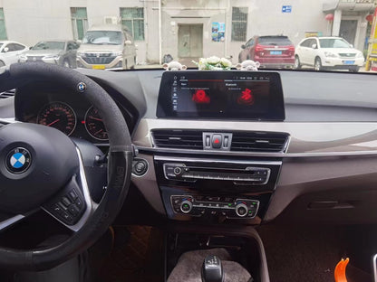 Crzcar free shipping 1920*720 quaclomm BMW X1 F48 NBT EVO OEM FIT REPLACEMENT 10.25″ 12.3'' Android Touch Screen Built-in Wireless Apple CarPlay Android Auto