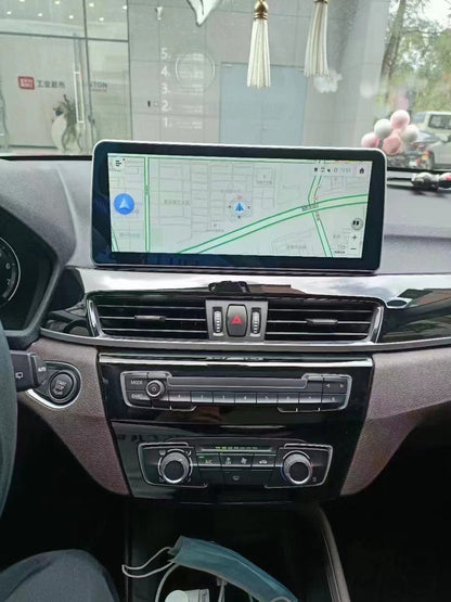 Crzcar free shipping 1920*720 quaclomm BMW X1 F48 NBT EVO OEM FIT REPLACEMENT 10.25″ 12.3'' Android Touch Screen Built-in Wireless Apple CarPlay Android Auto