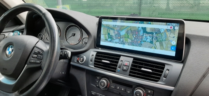 Crzcar free shipping 1920*720 quaclomm BMW X3 X4 F25 F26 CIC NBT EVO OEM FIT REPLACEMENT 10.25″ 12.3'' Android Touch Screen Built-in Wireless Apple CarPlay Android Auto