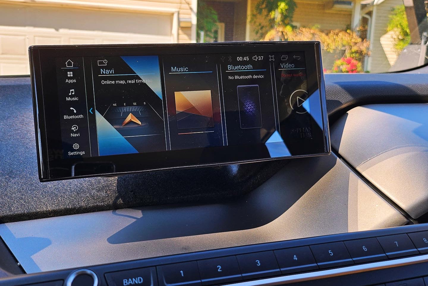 Crzcar free shipping 1920*720 BMW i3 OEM FIT REPLACEMENT 10.25″  Quaclomm snapdragon Android Touch Screen Wireless Apple CarPlay  Android Auto