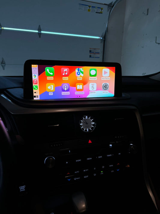 Crzcar free shipping 1920*720 12.3″ Android Touch Screen for LEXUS RX 2016 2017 2018 2019 OEM FIT REPLACEMENT Built-in Wireless Apple CarPlay Android Auto