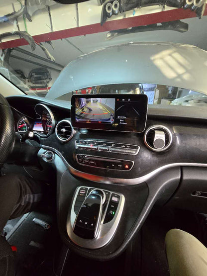 Crzcar free shipping 1920*720 Mercedes Benz V class X Class GLC NTG5.0 10.25″ 12.3'' Android Touch Screen Built-in Wireless Apple CarPlay  Android Auto