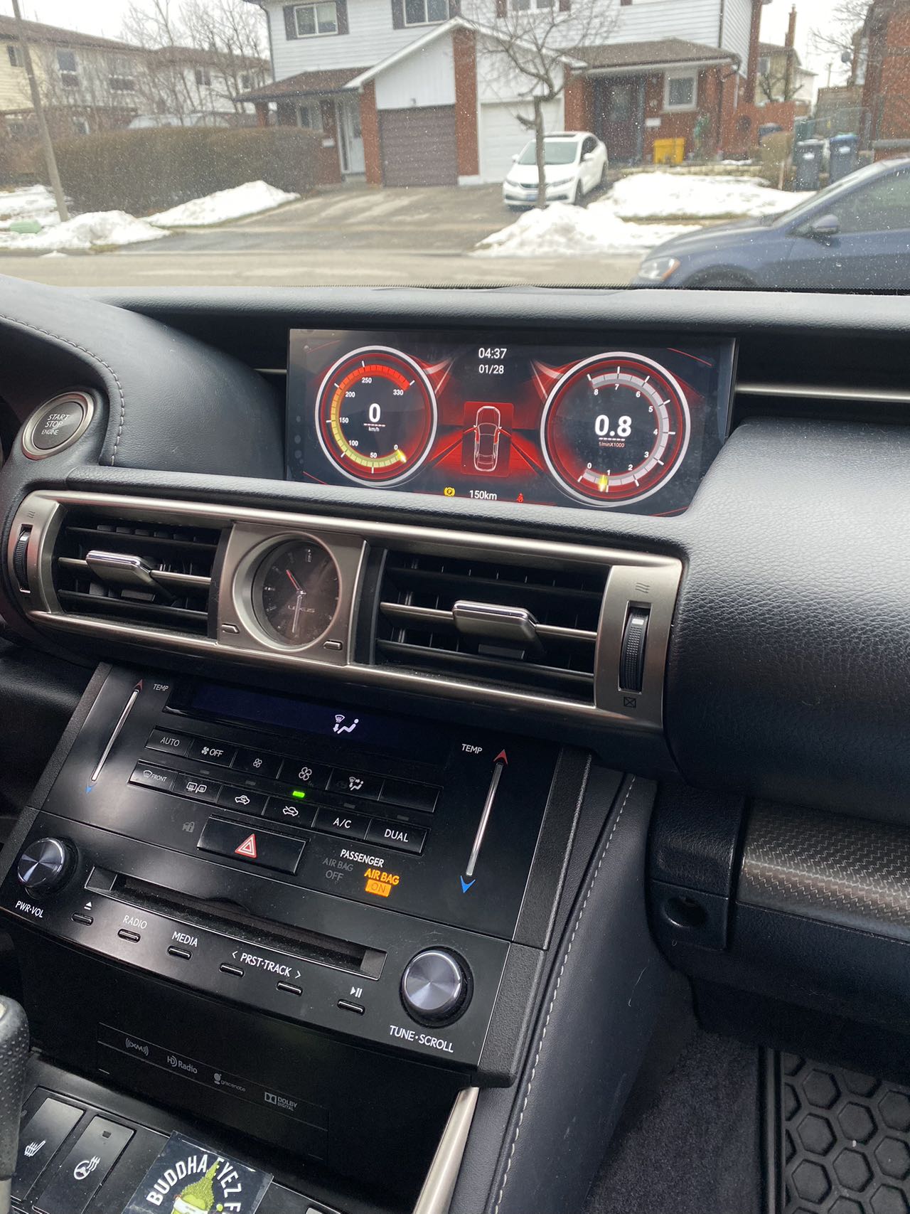 Crzcar free shipping 1920*720 10.25″ Quaclomm 665 8 CORE Android Touch Screen LEXUS IS RC 2013-2020 Apple CarPlay Android Auto